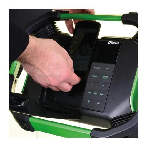 HiKOKI UR18DSDLW4Z 14,4-18V Li-Ion Accu Bouwradio - DAB+ - Bluetooth - Werkt Op Netstroom & Accu 5 HiKOKI UR18DSDLW4Z 14,4-18V Li-Ion Accu Bouwradio - DAB+ - Bluetooth - Werkt Op Netstroom & Accu - Afbeelding 3