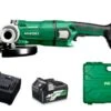 HiKOKI G3623DAWGZ 36V Multivolt Li-Ion Accu Haakse Slijper Set (2x 4,0Ah) In Koffer - 230mm - Koolborstelloos -Hikoki 899b624ccbdd0e314a2fa7716014cf4b