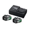 HiKOKI UC18YSL3WFZ 36V Li-Ion MultiVolt Li-Ion Accu Starterset (2x 8,0Ah) Incl. Lader