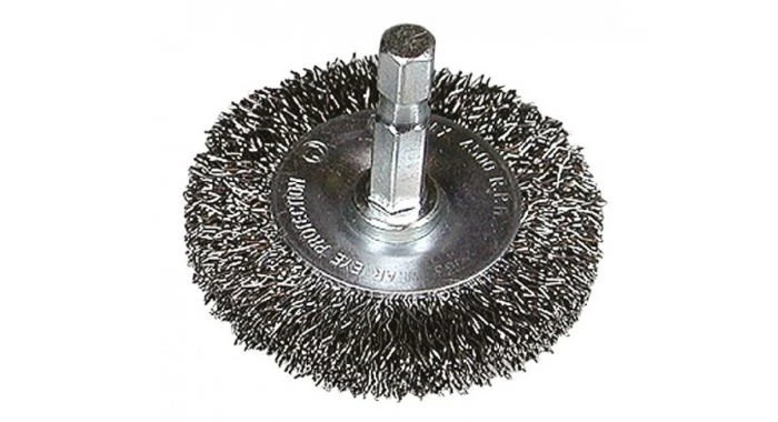 HiKOKI 751321 Rondborstel Met Gegolfd Draad - 100mm - 1/4" Zeskant - 0.3mm 3 HiKOKI 751321 Rondborstel Met Gegolfd Draad - 100mm - 1/4" Zeskant - 0.3mm