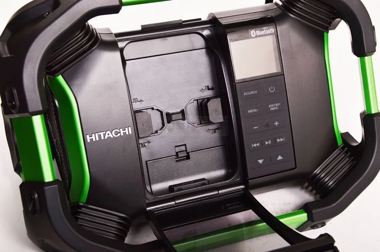 HiKOKI UR18DSDLW4Z 14,4-18V Li-Ion Accu Bouwradio - DAB+ - Bluetooth - Werkt Op Netstroom & Accu 4 HiKOKI UR18DSDLW4Z 14,4-18V Li-Ion Accu Bouwradio - DAB+ - Bluetooth - Werkt Op Netstroom & Accu - Afbeelding 2