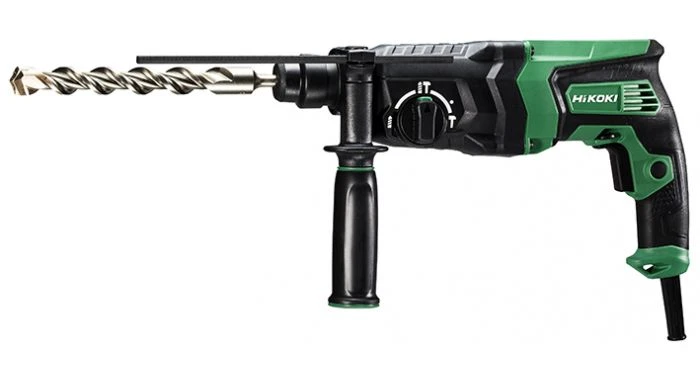 HiKOKI DH26PC2WSZ SDS-Plus Boorhamer In Koffer - 26mm - 830W - 2,9J 3 HiKOKI DH26PC2WSZ SDS-Plus Boorhamer In Koffer - 26mm - 830W - 2,9J