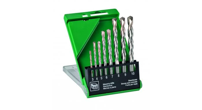 HiKOKI 780899 Beton/-steenborenset In Cassette - Cilindrische Opname - 8-delig 3 HiKOKI 780899 Beton/-steenborenset In Cassette - Cilindrische Opname - 8-delig