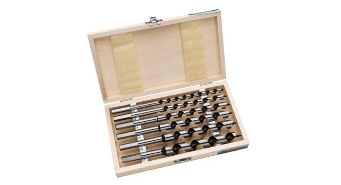 HiKOKI 781991 6-delige Slangenboor Set In Houten Cassette - 6-16mm 3 HiKOKI 781991 6-delige Slangenboor Set In Houten Cassette - 6-16mm